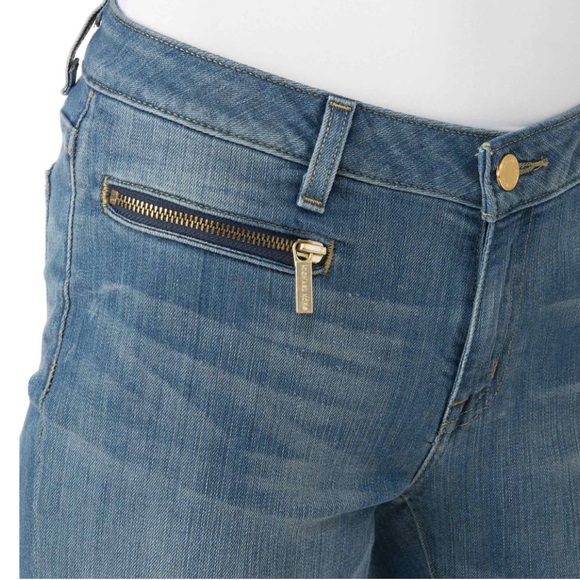 *NWT* Michael Kors Izzy Skinny Jeans, Zipper Pockets, Verushka Wash - Picture 3 of 16
